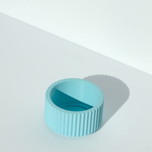 Baby Blue Small Canister