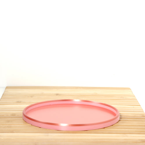 The Circle Tray in Coquette Vol I
