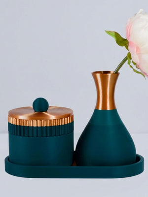 Emerald with Bronze