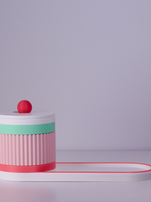 White with Hot Pink/Pastel Pink/Mint