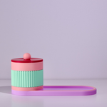 Lilac with Bubblegum / Magenta / Mint