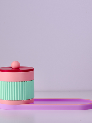 Lilac with Bubblegum / Magenta / Mint