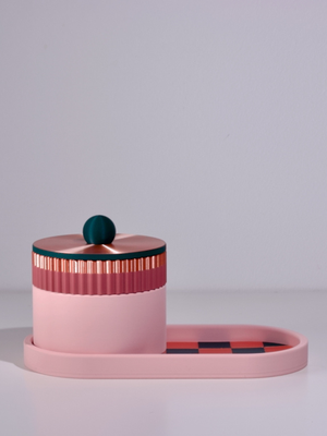 Pink with Rose/Emerald/Rose Gold
