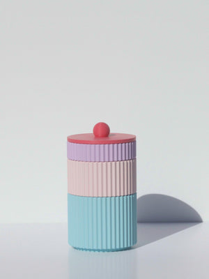 Blue with Pink/Lilac/Strawberry