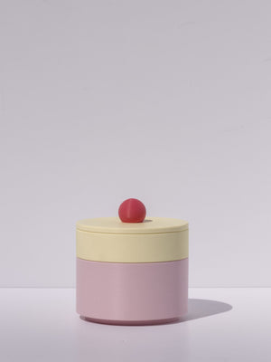 Pink with Lemon/Cherry