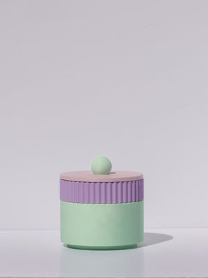 Mint with Pink/Lilac