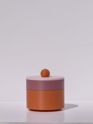 Orange with Dark Pink/Pink/Cherry