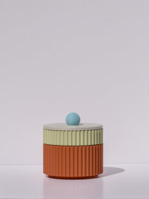 Orange with Matcha/Blue