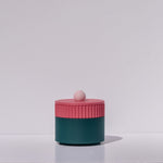 Emerald with Strawberry/Pink