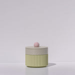 Matcha with Pistachio/Pink