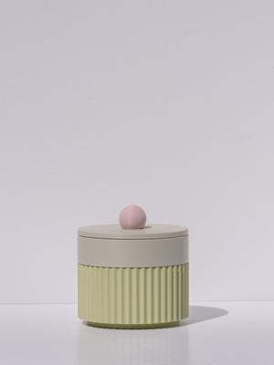 Matcha with Pistachio/Pink