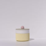 Lemon with White/Pistachio