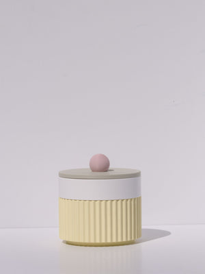 Lemon with White/Pistachio