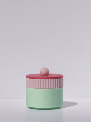 Mint with Pink/Strawberry