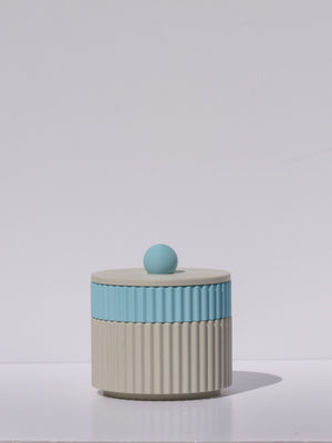 Pistachio with Baby Blue