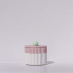 White with Pink/Mint