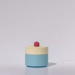 Blue with Lemon/Cherry
