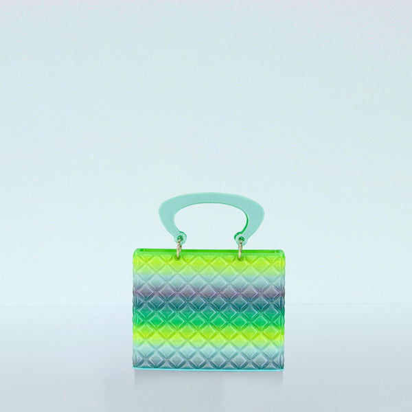 Queenie Midi in Rainbow Transparents
