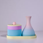 Lemon with Lilac/Blue/Pastel Rainbow