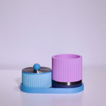 Blue with Lilac/Denim/Titanium