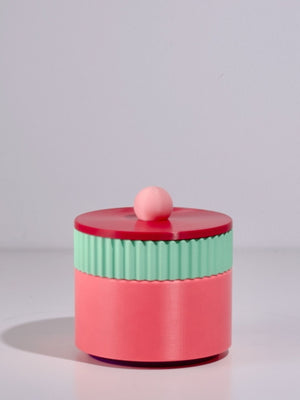 Pink with Mint/Magenta
