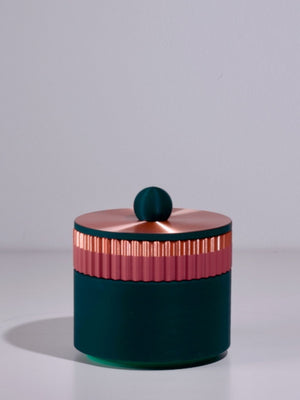 Emerald with Rose/Rose Gold