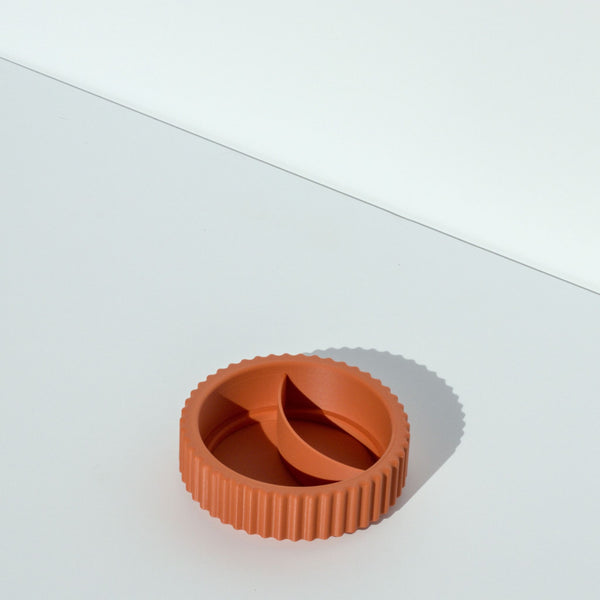 Tangerine Organiser Canister