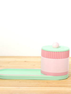 Pastel Pink with Bubblegum/Mint
