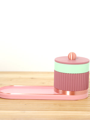 Rose with Mint/Bubblegum/Rose Gold