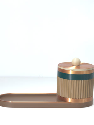 Pistachio with Emerald/Bone/Bronze