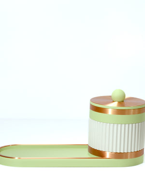 Pistachio with Matcha/Bronze