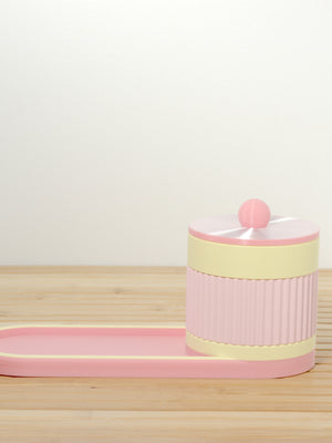 Pastel Pink with Lemon/Bubblegum/Pearl