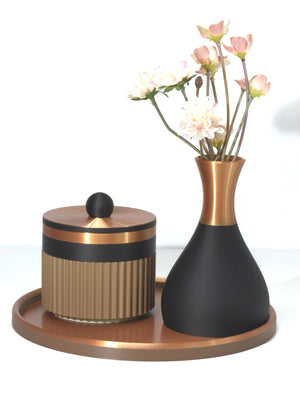 Light Brown with Black/Bronze