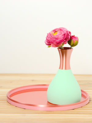 Bubblegum with Mint/Rose Gold