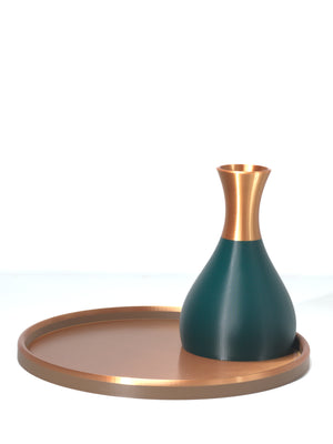 Emerald with Bronze