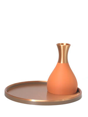 Orange with Bronze