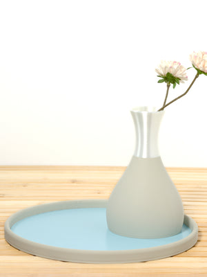 Baby Blue with Pistachio/Pearl