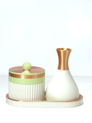Pistachio with Matcha/Bronze