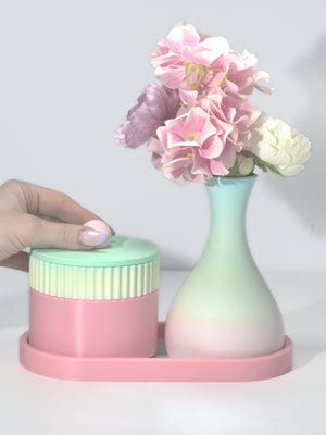 Bubblegum with Mint/Pastel Pink/Pastel Rainbow