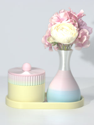 Lemon with Pastel Pink/Pastel Rainbow/Pearl