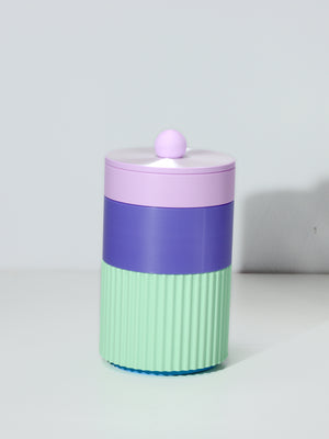 Purple with Lilac/Mint/Pearl