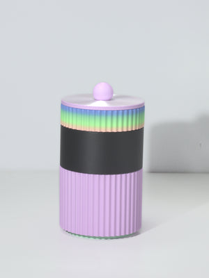 Black with Lilac/Vibrant Rainbow/Pearl