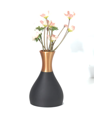Black with Bronze