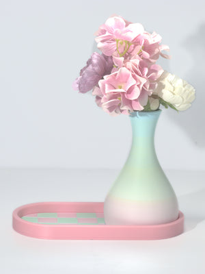 Bubblegum with Pastel Rainbow