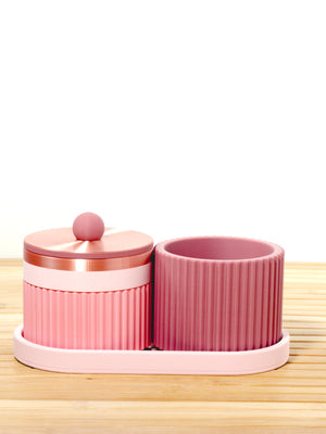 Bubblegum with Pastel Pink/Rose/Rose Gold