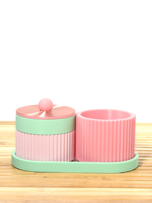 Pastel Pink with Mint/Bubblegum/Rose Gold