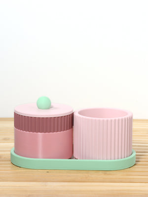 Bubblegum with Rose/Pastel Pink/Mint