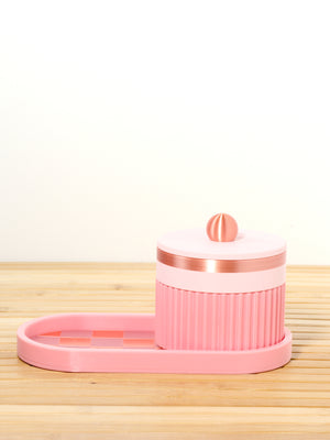 Bubblegum with Pastel Pink/Rose Gold