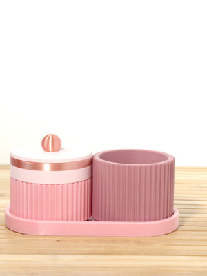 Bubblegum with Pastel Pink/Rose/Rose Gold