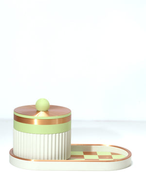 Pistachio with Matcha/Bronze